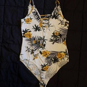Floral bodysuit